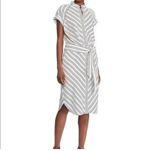 Ralph Lauren - Striped Button-Down Dress with Belt
